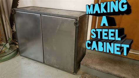 diy sheet metal cabinet|how to make a metal cabinet.